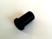 Round Nut 8mm by MakerMaik