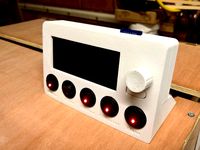 Prusa i3 LCD case with Component Switches by KRASTA