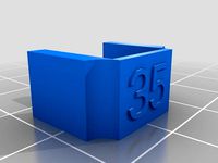 Mount for microquad using XAT520 camera.  Customizable. by Hornet125