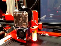 Wombot E3D Titan extruder carriage by AnthonyQ
