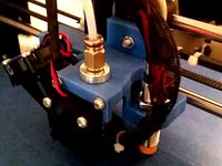 [Obsolete] Hexagon Hotend support (Bowden) by cayat