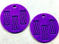 Cylinder Diamond Earrings by jchun444