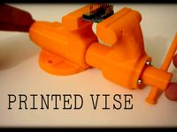 3D Printed Vise by diodepress
