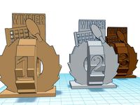 Tischtennis Pokale, ping pong trophy by squiqui