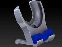 Samsung wireless charging pad stand for Note5 and S6 by AlteredDimensions
