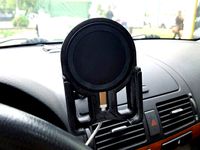 QI wireless car charger for Samsung galaxy s6 with bumber  by binomu