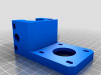 Cyborg Bowden Extruder Update M8 Bolt by inventimark