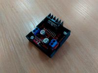 EEK motor driver L298 holder (держатель драйвера мотора) by BeregAlto