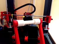 FilaFlex Adaptor Holder for Prusa i3 Hephestos by emimobilebox