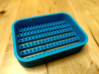 Non Slip Draining Soap Dish by spiridios