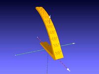 Overhang Angle Test Object by zumili