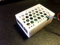 Raspberry Pi 3 Air Case w/GPIO port by Ajediday