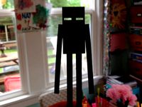 Minecraft Enderman Bookmark by jperrigo