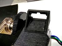 Molex Micro Fit 3.0 Panel mount bracket 4x2 by SteveTE