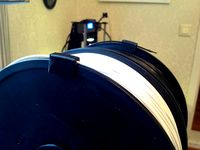 Anet A8, Omni M505, Hesine, Filament holder for filament roll by Jhedstrom