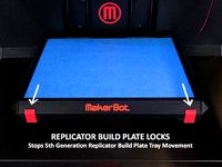 5th Generation Replicator Build Plate Locks by muzz64