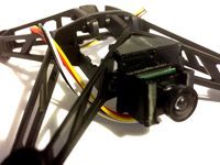 Mini Camera Holder for Parrot Rolling Spider Frame by yoannwyffels