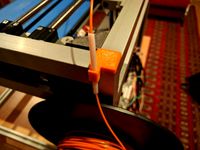 2020 extrusion end cap with filament guide by animoose