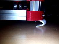 2020 vibration damper bolt-on v5 (for mini Kossel) by Barrocas