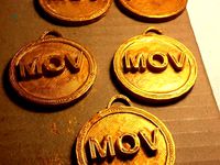 MOV Medal Key Chain  by BDashStriz