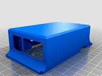 Raspberry Pi Cover for RPI DSI Touchscreen by prushik