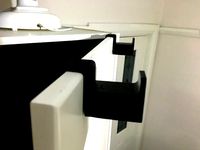 Cupboard Towel Hook / Holder by lachycharts