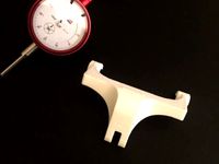 Raise3D N2 Bed Level Indicator Bracket by rlballard3031