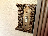 Victorian Light Switch Cover by craeen
