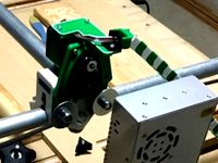 Nema17 Clip-on Link Chain mount by gmorillo