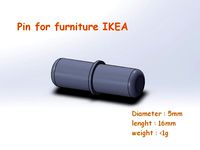 Pin for furniture IKEA (EN/FR) by TheFloyd