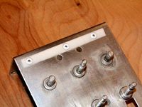 Pinball drop target catch / ledge for Williams assemblies B-11225 and C-11223-1 by wakuhn