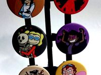 Badge pin holder expositor display by Aun_Siro
