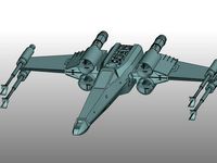 X-Wing Star Wars by DerPater