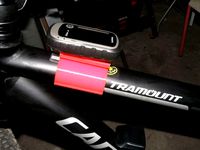 Bike top tube Support for Garmin Etrex by regolo62