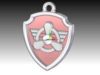 Paw Patrol Skye's logo Key ring by Ibuenog