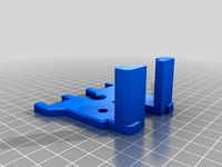 12mm Laser Bracket for FlashForge Creator Pro by TokenGTx