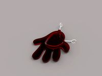hand keychain by Haythem_Dabbabi
