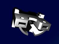 Lewihe Play hotend fan support (AKA happy boy) by magonegro