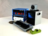 Mini IMSAI 8080 "Wargames" movie set by RabbitEngineering