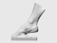 3D scan of Right Foot of the Dancer Fanny Elssler by oliverlaric
