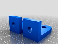 Top Z-Supports for MakerFarm Pegasus 8" by mayaway