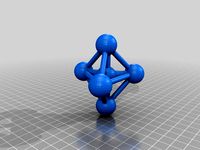 VSEPR molecules chemistry model by Lumec