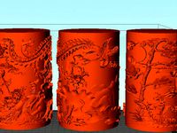 Phoenix pen holder by stronghero