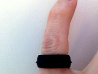 ring made from a face scan by Peterschotte