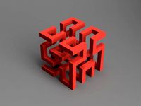 Hilbert Cube by O3D
