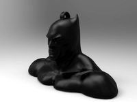 batman key ring/earring/necklace by dav88