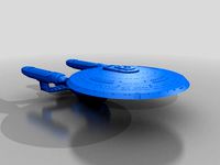 Star Trek - The Next Generation Ambassador Class Cruiser by nd4spd1919