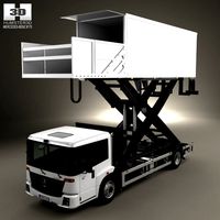 Mercedes-Benz Econic Airport Lift Platform Truck 2013