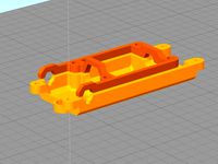 Slot car motor pod - 2 piece Mabuchi motor by wayne69x