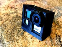 GoPro Hero4 Protective Shell and Angle Mount by Wilde